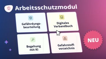 Arbeitsschutz neu gedacht: Digital. Einfach. Prüfungssicher. 